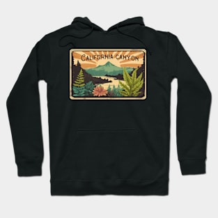 Beautiful California Canyon of Fern Canyon Hiking Trails Hoodie